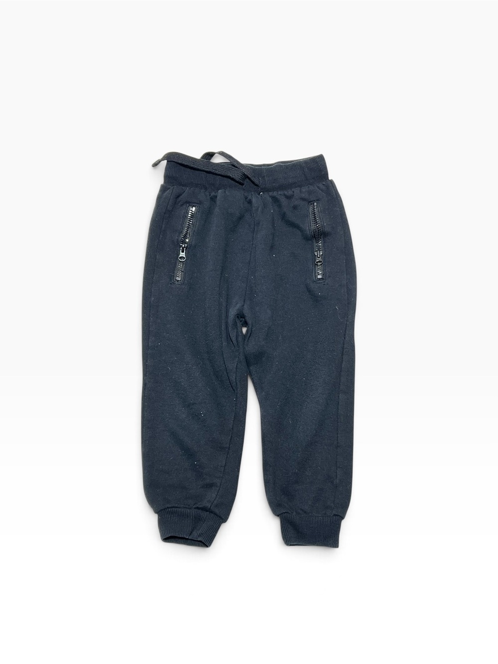 George Black Kids Sweatpants with Zipper Pockets